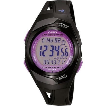 Casio Casio Collection STR-300-1CEG Horloge - Kunststof - Zwart - Ø 35 mm