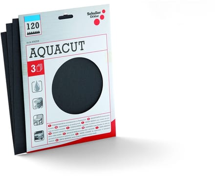 Schuller Eh'klar schuurpapier AQUACUT - waterdicht, 3 vellen