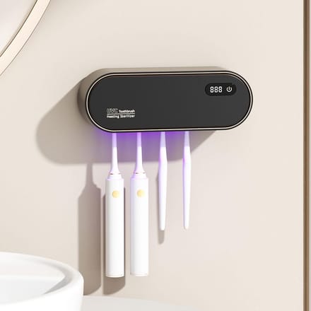 Dailygoods - UV Tandenborstelhouder met Droog- en Timerfunctie