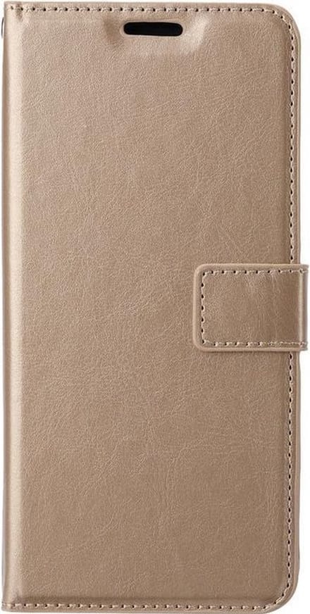 Portemonnee Book Case Hoesje Geschikt voor: iPhone 11 -  goud