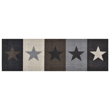 vidaXL - Keukenmat - wasbaar - Star - 45x150 - cm