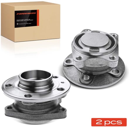 Frankberg 2x Wielnaaf Set Achter voor Volvo XC90 I