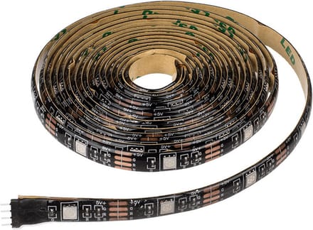 LED Lichtstrip multikleur USB met afstandsbediening 3 meter - Zelfklevend - LED-strip - Lichtsnoer