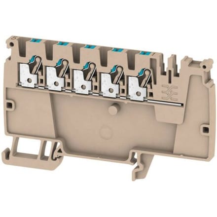 Weidmüller 1988100000 Doorgangsklem 5.1 mm Spanveer Grijs 50 stuk(s)