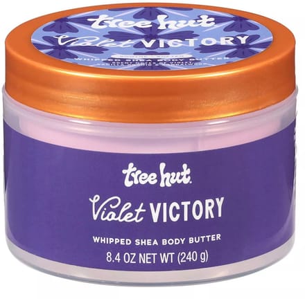 Tree Hut Body Butter - Violet Victory - 240 g: Hydraterende bodybutter voor het hele lichaam, met sheaboter.