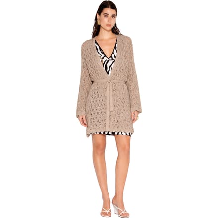 Cardigan vrouw Akep geperforeerd