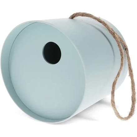 Rex London Rond vogelhuisje van bamboevezel - Blauw