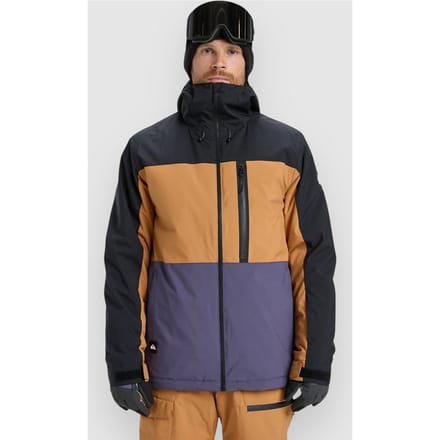 Quiksilver Sycamore Block 10k Jas Bruin S Man