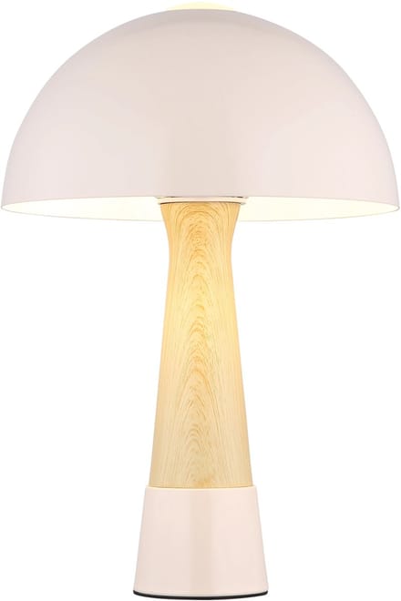 Tafellamp - amberkleurig - PAULIN - metaal - Ø 25cm - E27 - 51570121 - Globo
