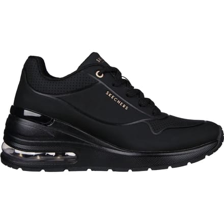 Skechers MILLION AIR - ELEVATED AIR Dames Sneakers - Zwart