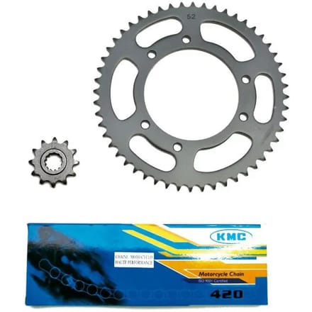 Kettingset P2R Peugeot 50 Xp6 Sm 2002>2003 420