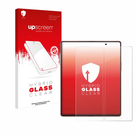 upscreen - Screenprotector voor Samsung Galaxy Z Fold 2 5G (Inner display) - Folie Beschermfolie Beschermglas transparant