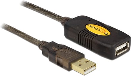 DeLOCK hoge kwaliteit actieve USB2.0 verlengkabel 30m - 30 meter