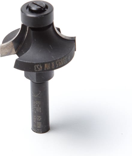 JSO-TR Afrondfrees met lager  R=9.5 met lager 14mm