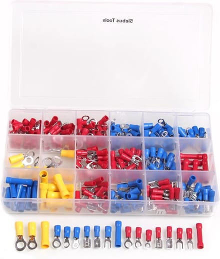 Kabelschoenen assortimentsdoos - 300-delig - AMP - Geïsoleerd - Verbinders