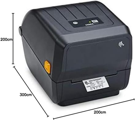 Direct thermal printer ZD220T zwart - betrouwbare labelprinter voor professioneel gebruik