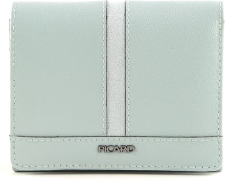 PICARD Leren Portemonnee Marie 1 Flap Wallet Aqua Blauw