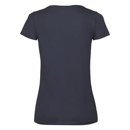 Fruit of the Loom Dames/Dames Valueweight V Hals T-shirt (Deep Navy)