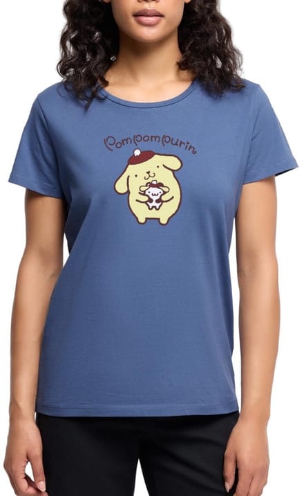 Pompompurin Met Muffin Verkleed Als Pompom Purin Premium T Shirt Dames