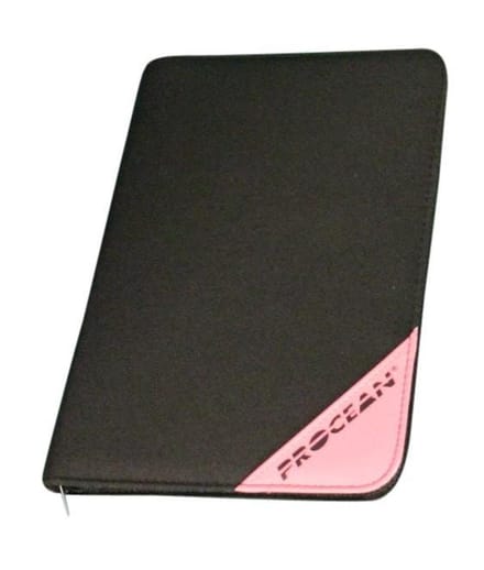 Logboek A5 Canvas roze