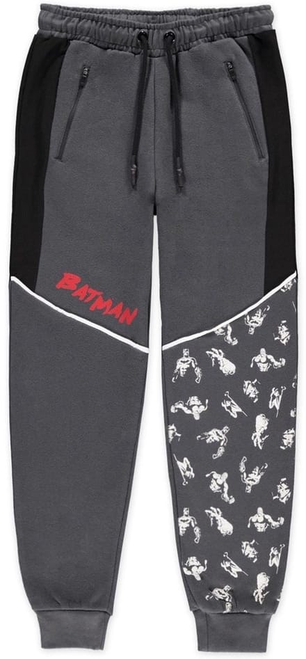 DC Comics Batman - Batman Print Kinder joggingbroek - Kids 146 - Grijs