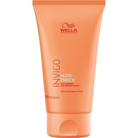 Wella Nutri Enrich Warming Express Mask Hydraterende haarbehandeling Dames 150 ml