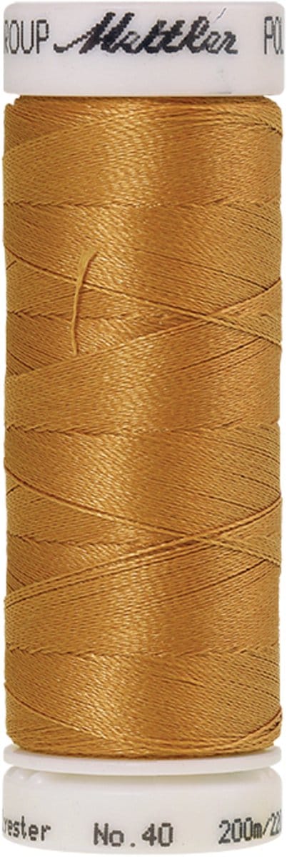Mettler borduurgaren - Geel - Nr 842 - Polysheen - 200 meter