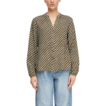 Comma Blouses Army Green Taglia: 46 | Maglie a manica lunga Outlet | Donna | Verde