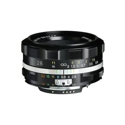 VoigtlÃ¤nder Kleur Skopar 2.8/28mm SLII-S asferisch  Nikon FX zwart
