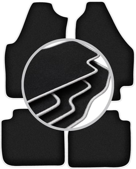 CARLUX-SILVER automatten voor: Lancia Musa minivan (2004-2012)