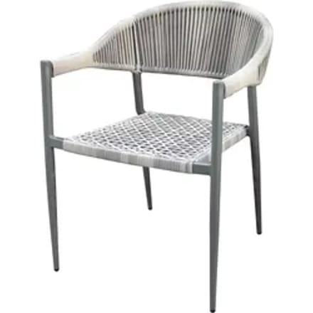 Central Park Tuinstoel Collioure Aluminiuim/wicker 60x56,5x78cm