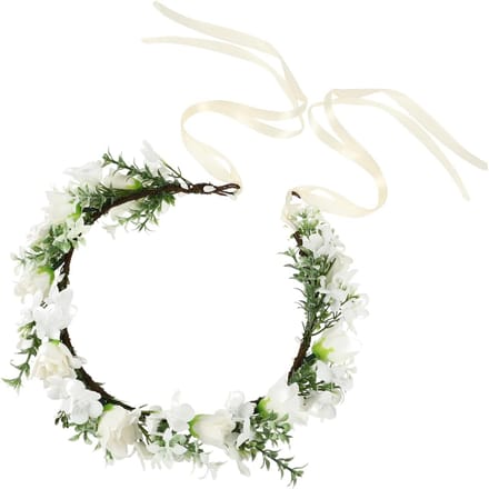 Bloemenkroon - Rozenhoofdband - Bruiloft Accessoire - Verstelbaar - 7.86x7.47x1.38in - Multicolor