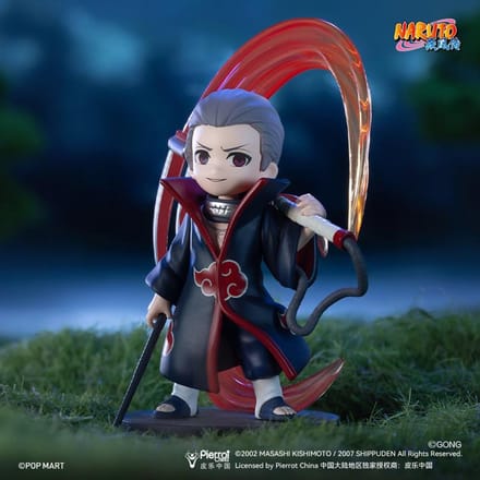 POP MART Naruto: Shippuden Serie Gevecht tegen Akatsuki Thema Figuur blind box brown