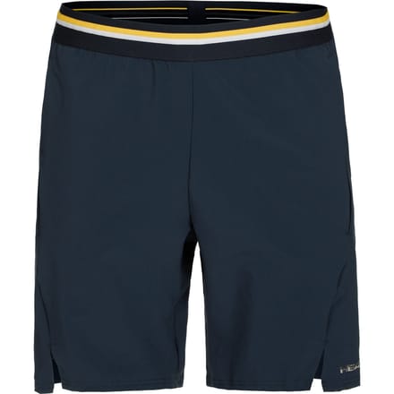 HEAD Performance Shorts Heren-Donkerblauw,Goudgeel