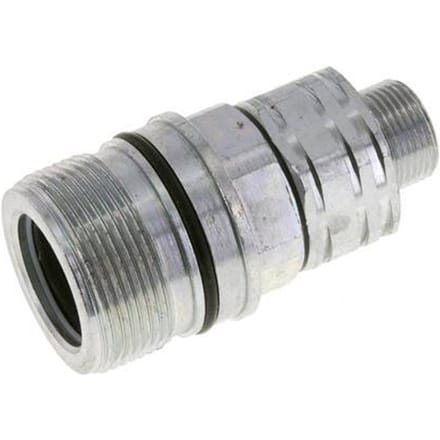 Stalen DN 20 Hydraulische Koppeling Snelkoppeling 14 mm S Knelring ISO 14541/8434-1 D M42 x 2