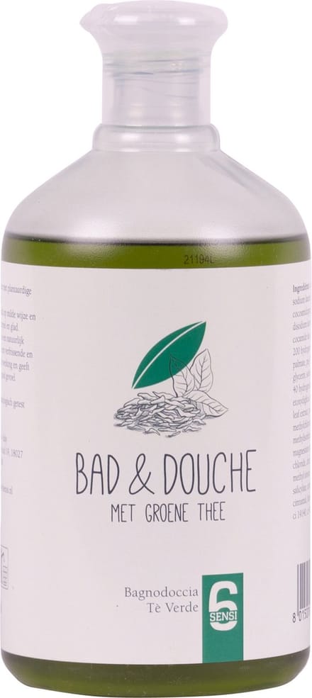 6Sensi - Bad & Douche met Groene Thee - 500 ml