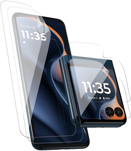 Screenprotector geschikt voor Motorola Razr 60 - 2x FlexGuard Screen Protector