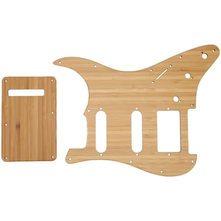 Gitaar Slagplaat Krasbord Decoratie Bamboe Primaire Kleur voor ST Stijl GSSH05 beige