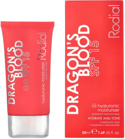 Rodial Dragons Blood Hyaluronic Moisturiser SPF15 50 ml - Hydrate And Tone