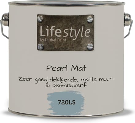Lifestyle Moods | Pearl Mat | 720LS | 2,5 liter | Extra reinigbare muurverf