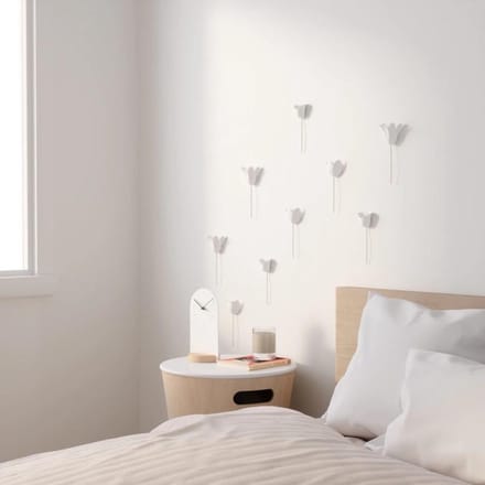 Wanddecoratie Bloomer white