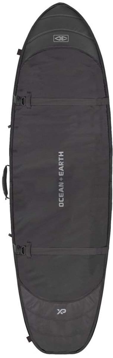 Ocean & Earth Quad Wheel Hypa Fish Shortboard 6´8´´ Surfboardhoes Zwart