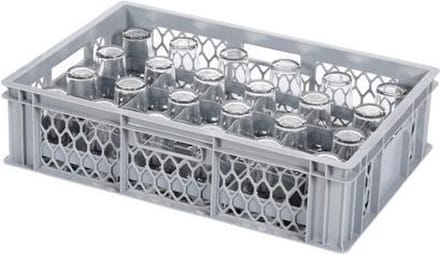 Glaskrat - Glazenkrat voor 24 glazen - max. glashoogte 125 mm - max. Ø 85mm