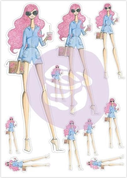 Prima Marketing Planners Stickers Strawberry Dreams