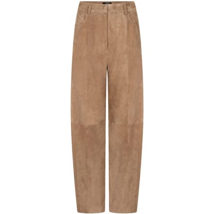 Ibana Paral Suede Broeken Dames - Bruin - Maat 40