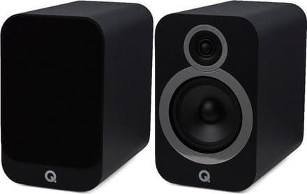 Q Acoustics 3030i Hifi - Boekenplank Luidspreker - Mat Zwart (per paar)