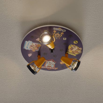 Niermann Standby Plafondlamp Paw Patrol met drie spots
