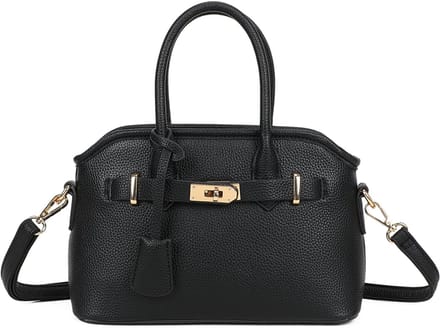 Gallantry® Dames Handtas – Crossbody Tas Dames – Schoudertas – Compacte Dames Tas met Rits – Elegante Handtas - Zwart