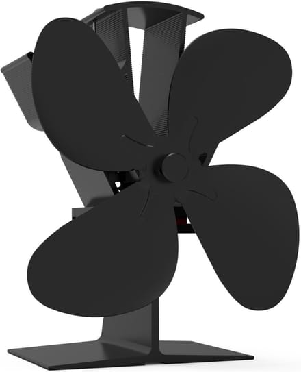 HEZIVO® Kachelventilator voor Houtkachel - Haardventilator - Warmte Ventilator Kachel - Warmte Aangedreven