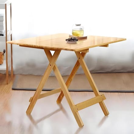 Uitbreidbare Eettafel - Klaptafel Hout - Kleine Ruimtes - Ruimtebesparend Ontwerp - Niet Gespecificeerd - Natuurlijk